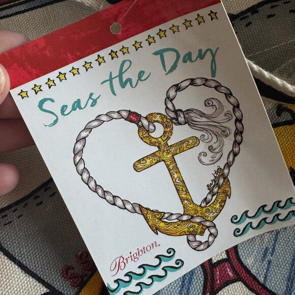 Brighton Seas the Day Tote Bag - Picture 8 of 9